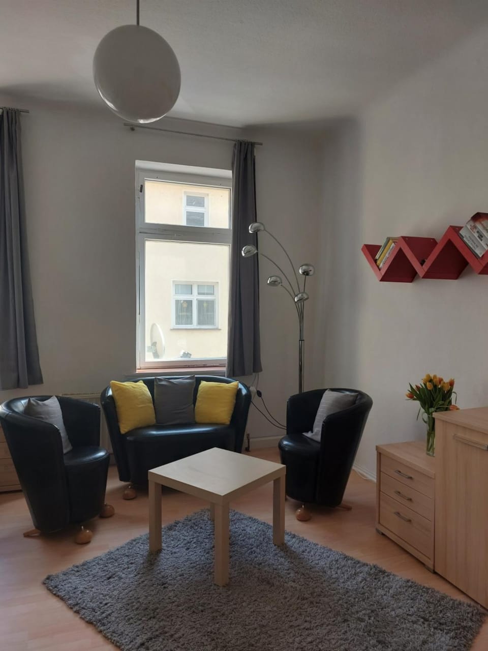 Seating area, Bedroom
