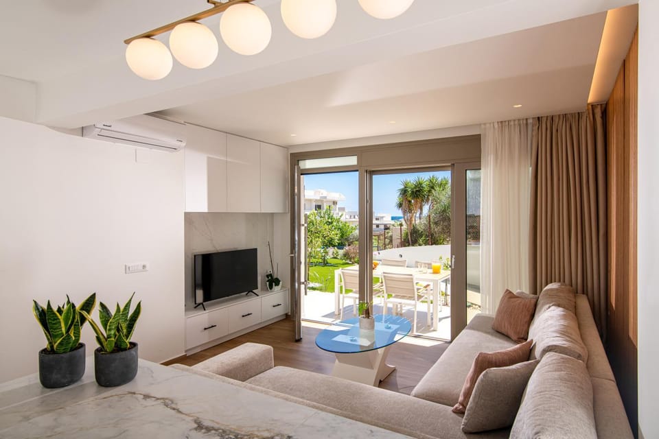 Living room, air conditioner