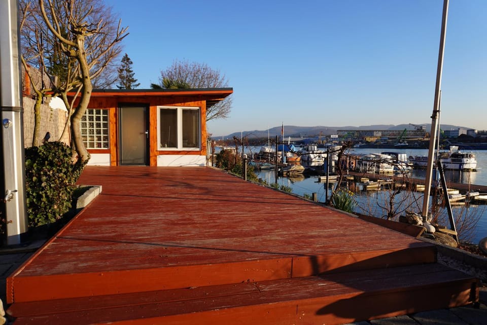 Property building, Day, Natural landscape, River view