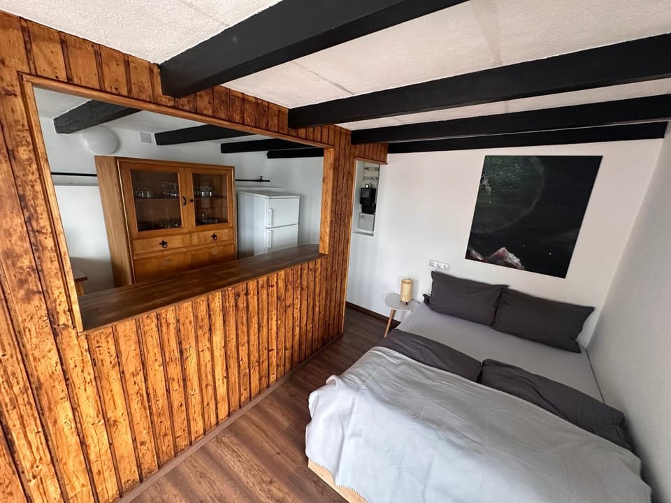 Bed, Lounge or bar, Photo of the whole room, Bedroom, Food