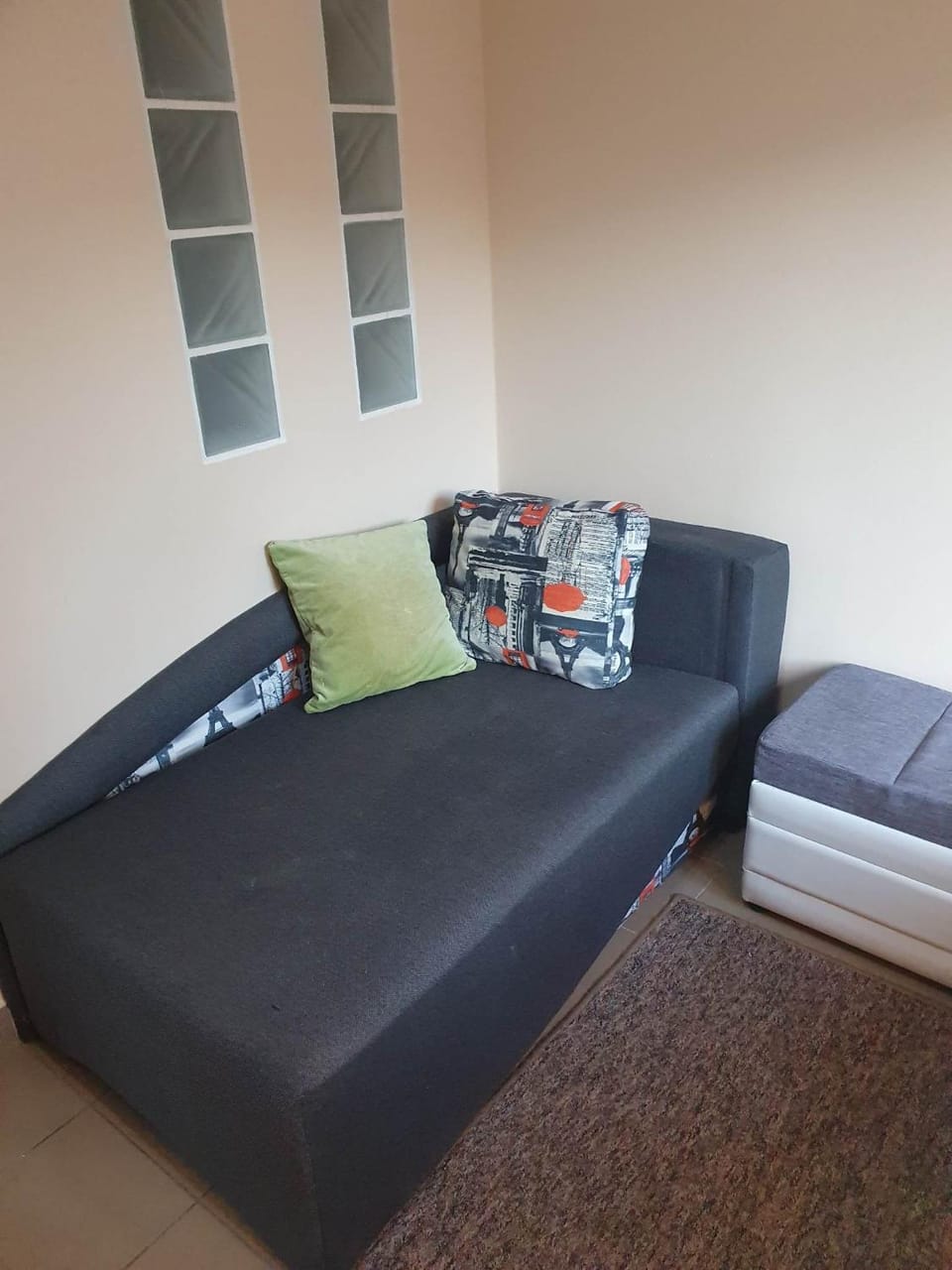 Bed, Living room, Bedroom