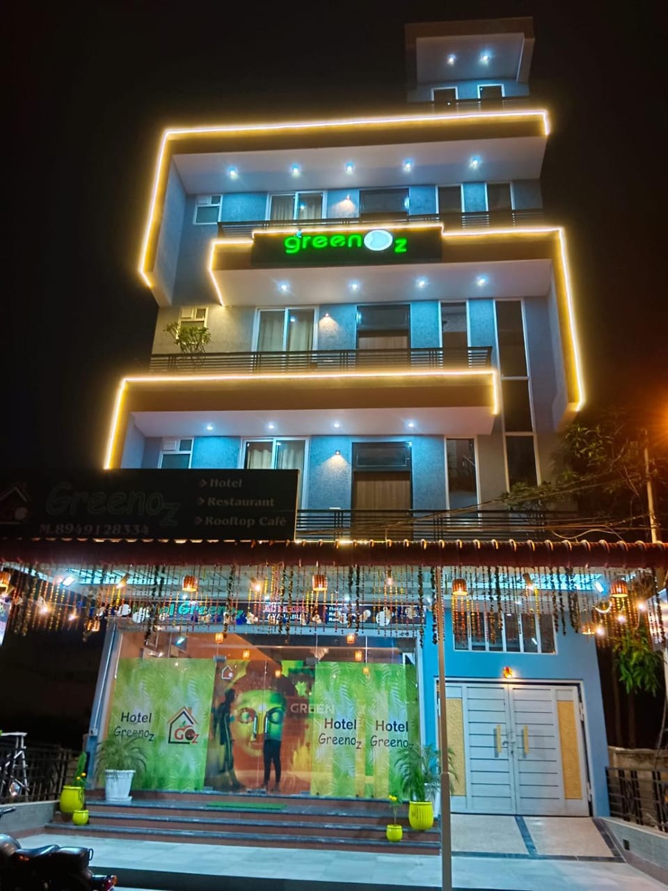 Property building, Night