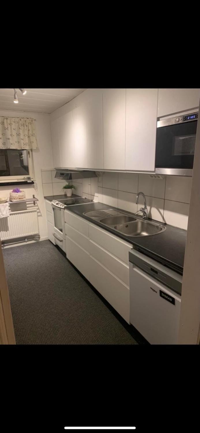 Charming room with big bed Vacation rental in Norrbotten County, Sweden