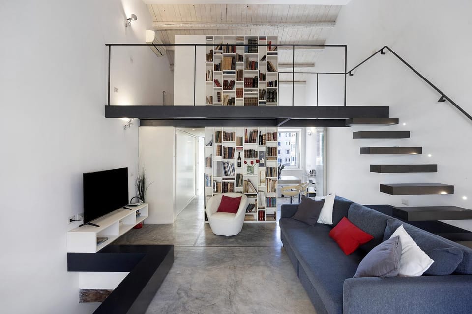 Property building, Living room