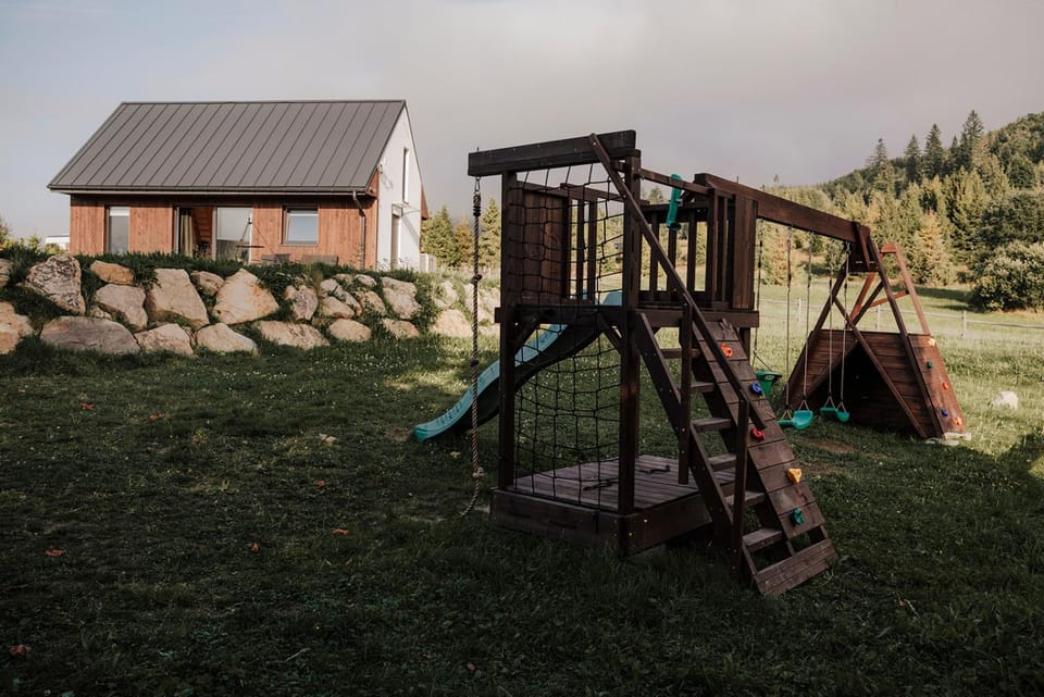 Spring, Day, Natural landscape, Children play ground, Children play ground, Garden, Garden view