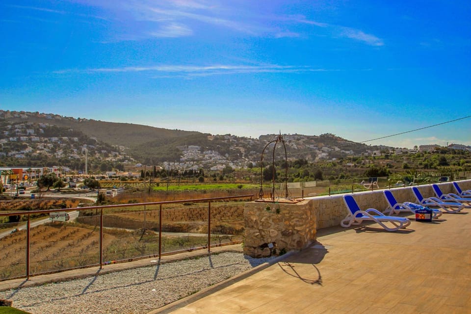 Rosalia - holiday home with panoramic view and private pool in Teluda Villa in Marina Alta