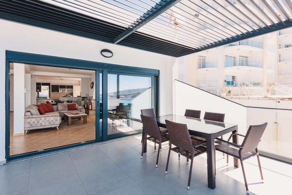 Seafront Villa with Private Pool in Dobra Voda, Montenegro Villa in Ulcinj Municipality