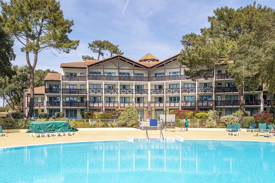 Property building, Living room, Swimming pool