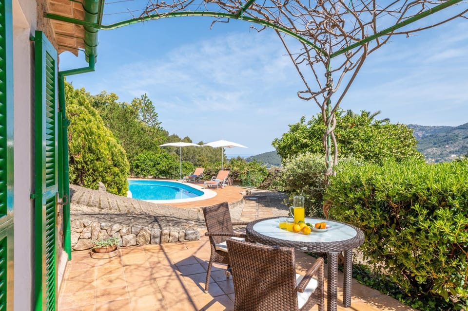 Property building, Living room, Swimming pool