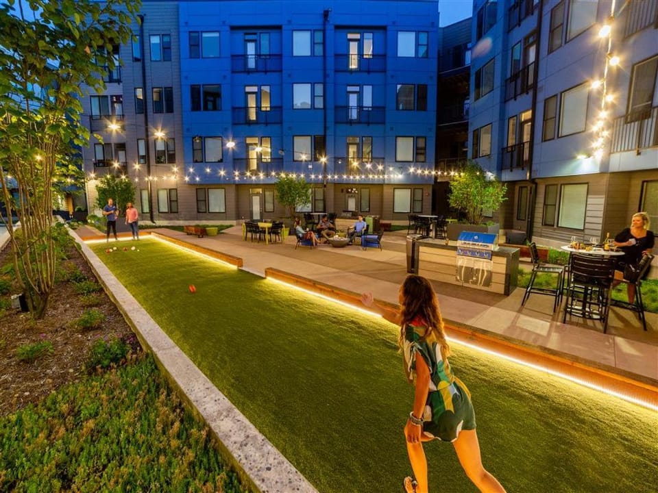 Communal lounge/ TV room, Night, People, Activities, Evening entertainment
