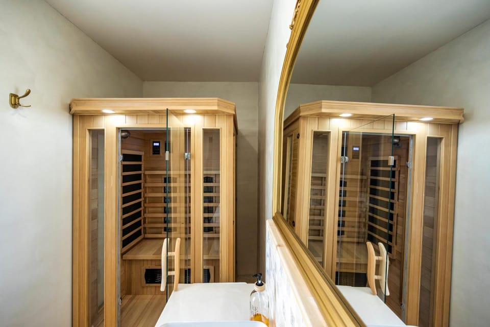 Sauna, Bathroom, towels