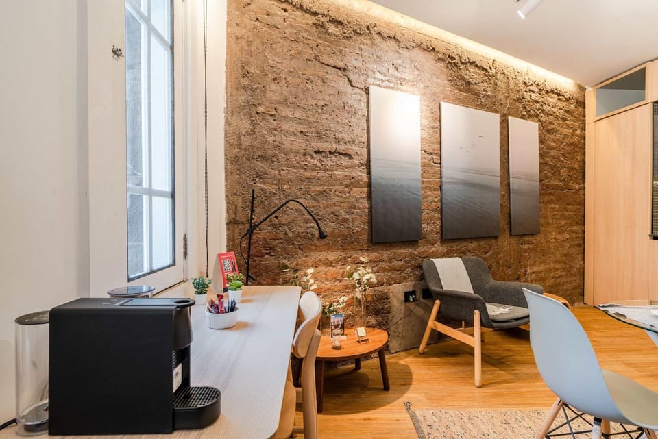 HOM I Wifi AirAcond Cafe Encanto Arte Lastarria Apartment in Santiago