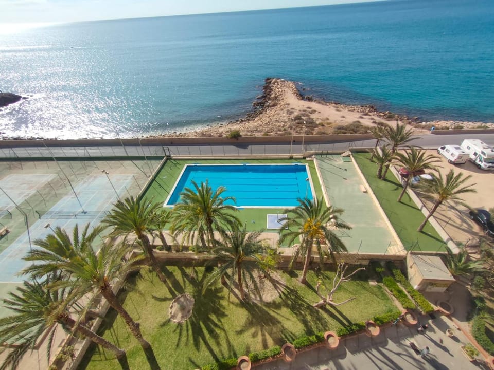 Pool view, Sea view, Swimming pool
