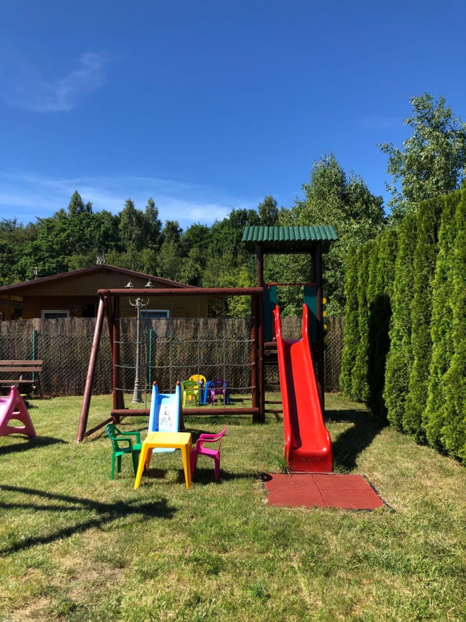 Day, Children play ground, Evening entertainment, Garden view