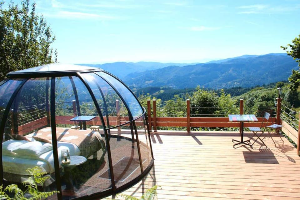 Natural landscape, Balcony/Terrace, Mountain view