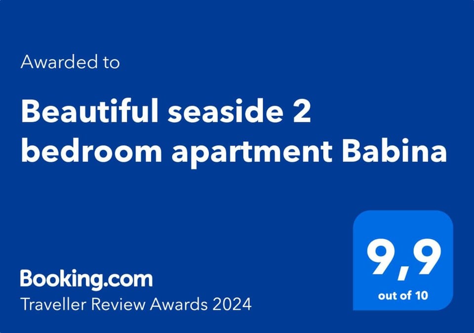 Beautiful seaside 2 bedroom apartment Babina Apartment in Istria County