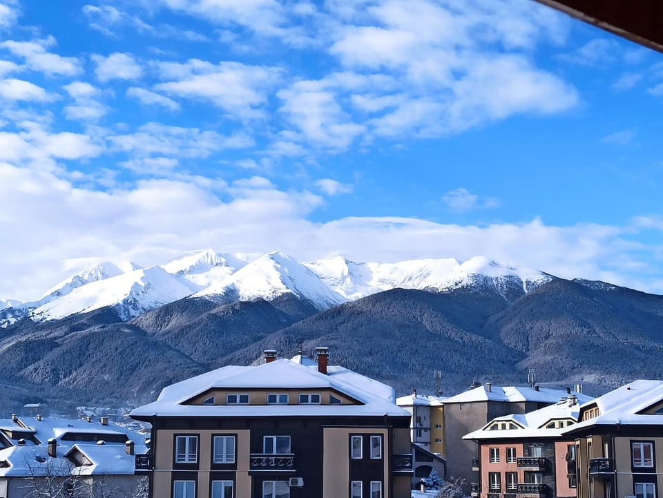 Day, Natural landscape, Winter, Mountain view