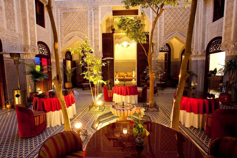 Patio, Lobby or reception