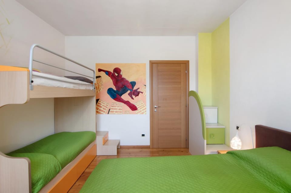 Property building, Living room, Bedroom