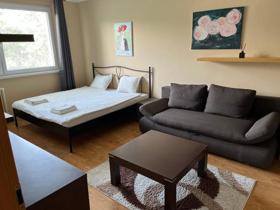 Bed, Living room, Bedroom, towels