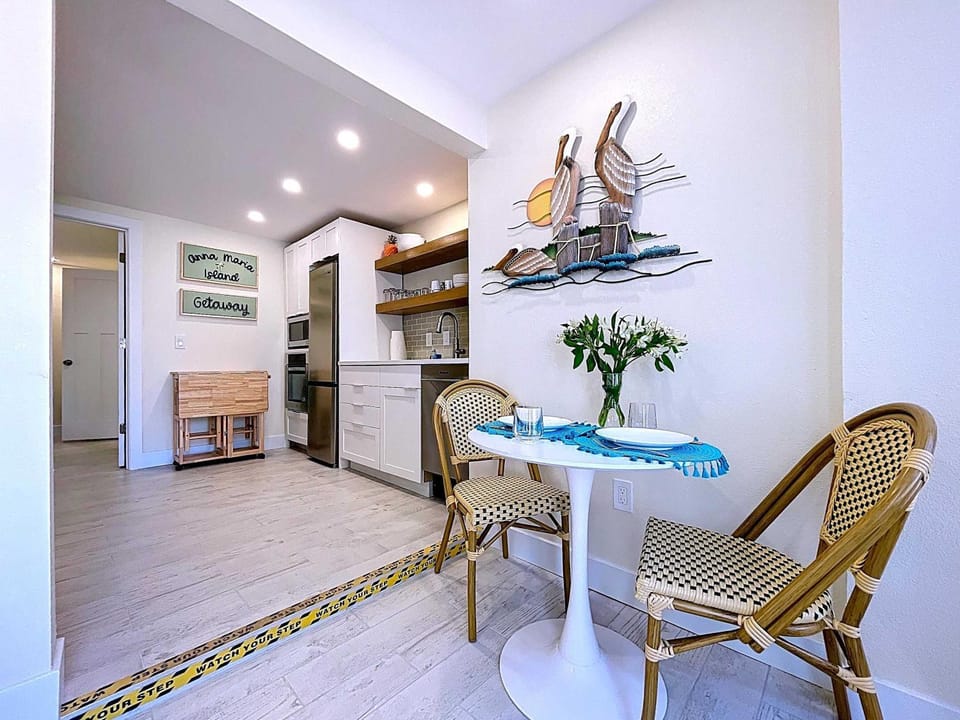 Enjoy A Reef Intermission steps from beach and bay House in Bradenton Beach