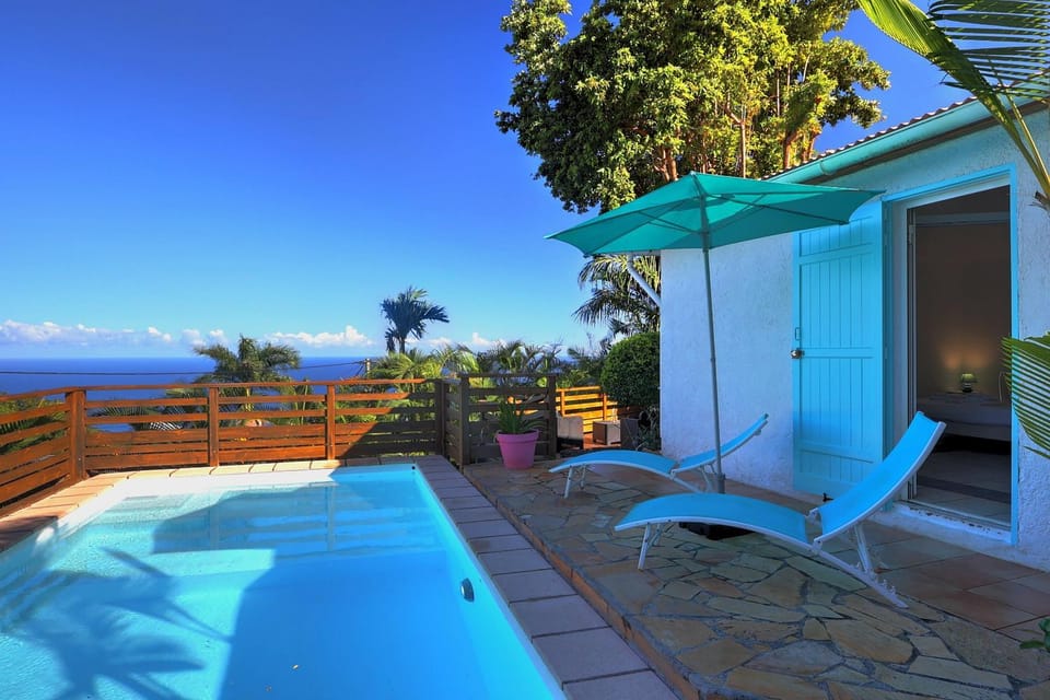 Pool view, Sea view, Swimming pool