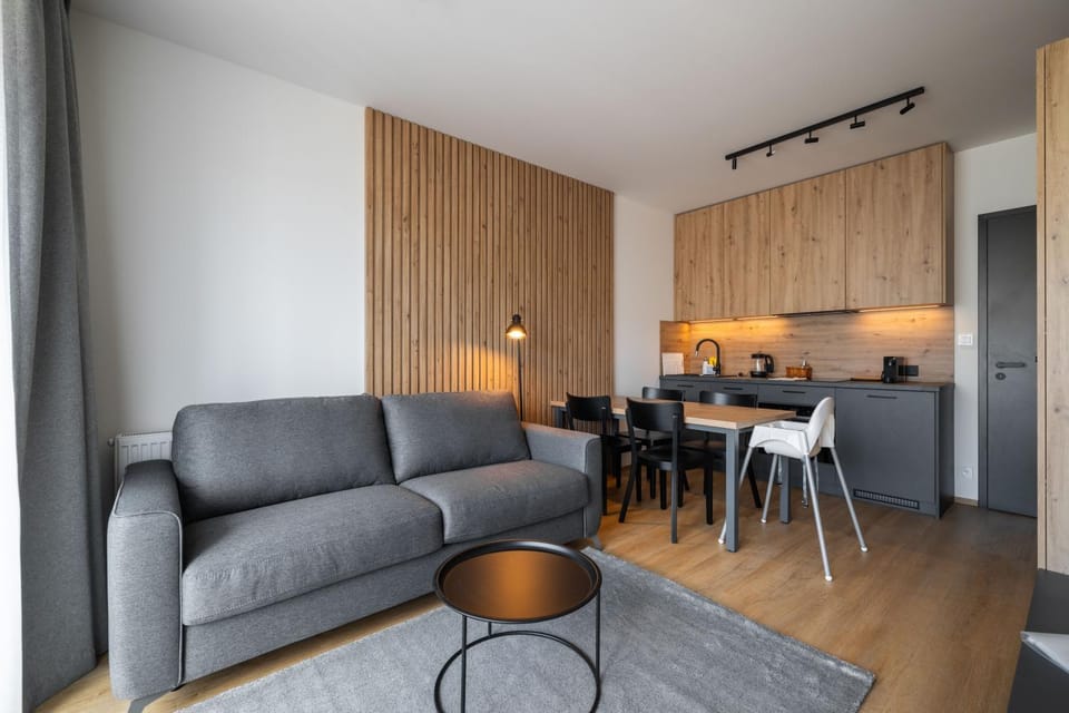 Kitchen or kitchenette, Living room