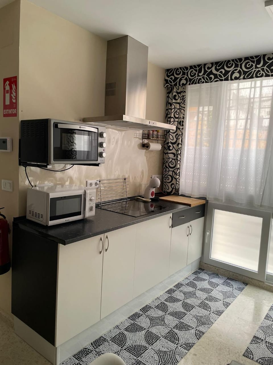 Kitchen or kitchenette, oven, stove, kitchen