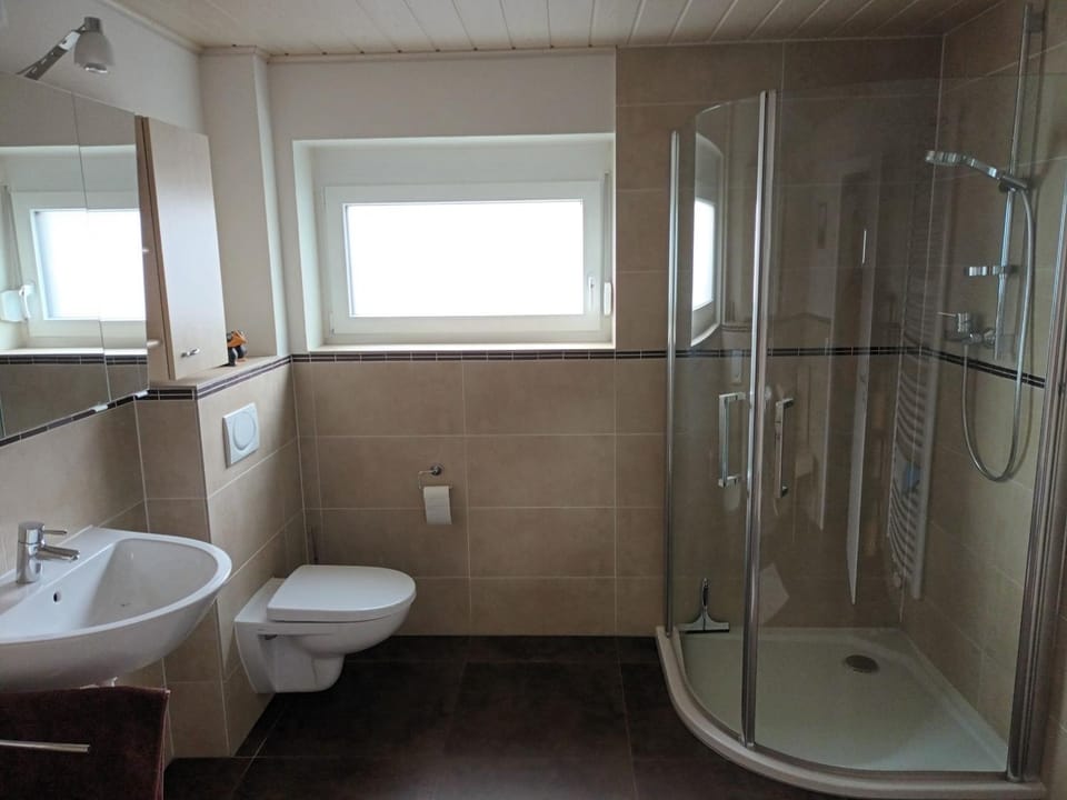 Bathroom, Living room