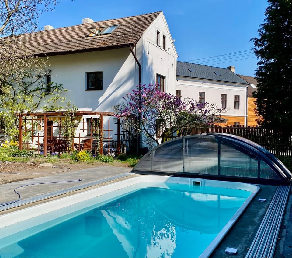 Spring, Garden, Garden view, Pool view, Swimming pool