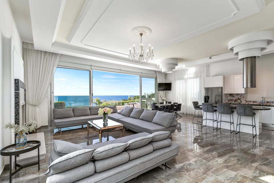 Living room, Seating area, Sea view, Sea view