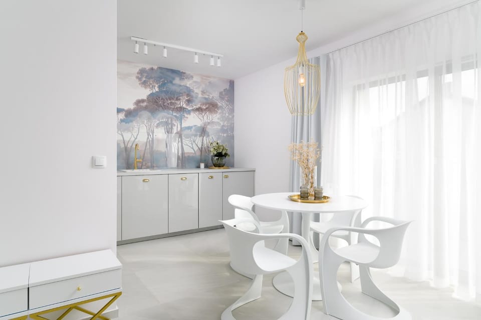 Kitchen or kitchenette, Living room