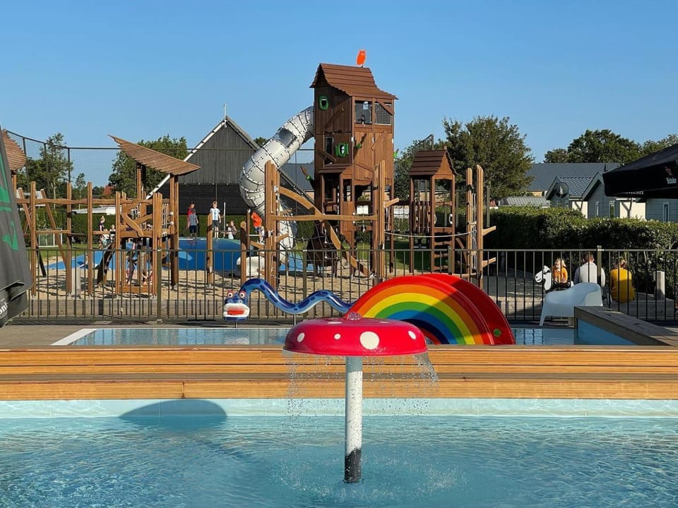 Children play ground, Swimming pool, Open Air Bath