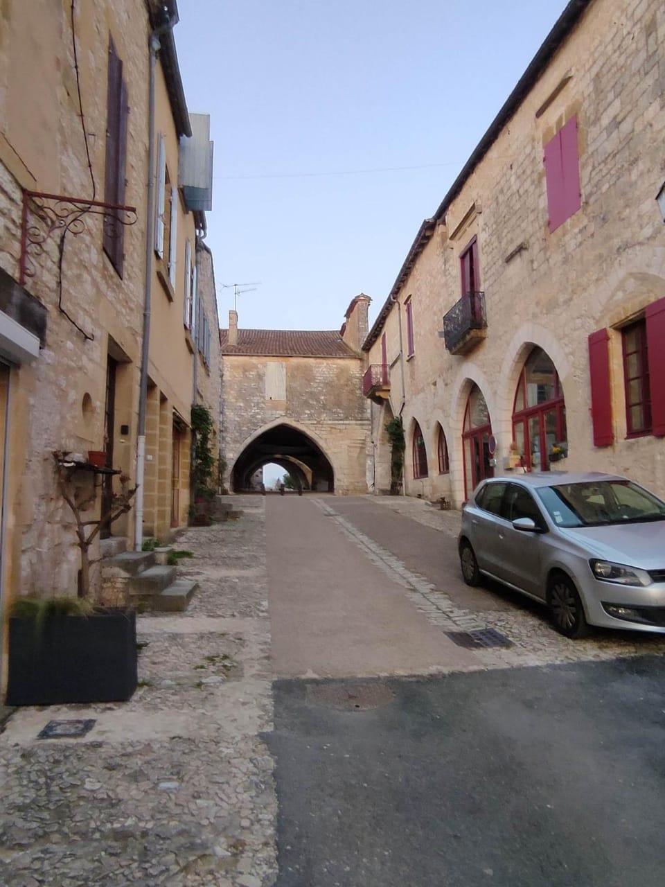Quiet street view
