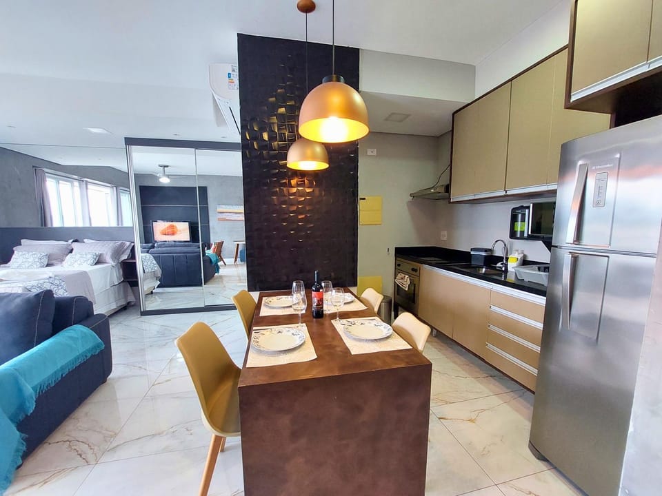 Kitchen or kitchenette, Living room, Bedroom