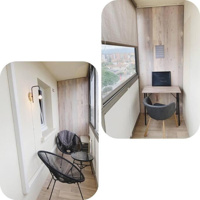 Cosy T2 Aperçu Mer Clim 2étoiles Apartment in Fréjus