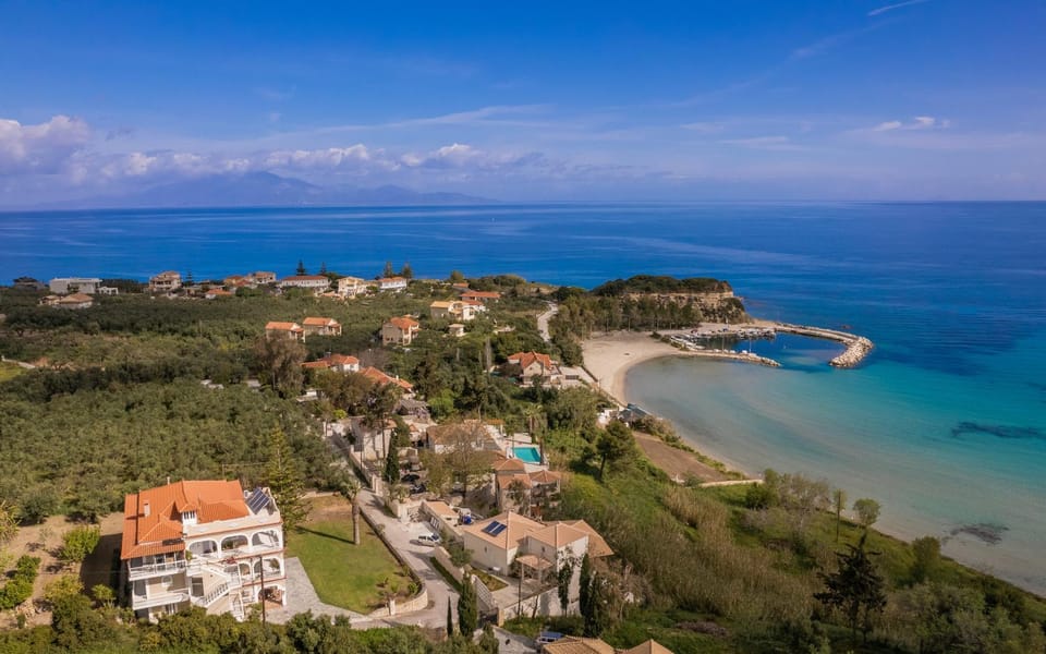 Natural landscape, Bird's eye view, Beach, Sea view