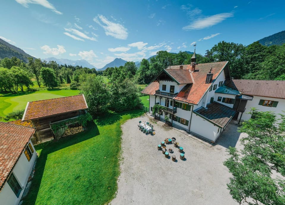 Studio on Gut Buchwies near Garmisch-Partenkirchen Apartment in Bavaria