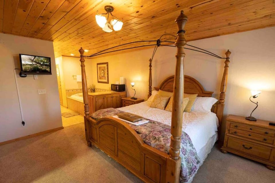 Bed, TV and multimedia, Photo of the whole room