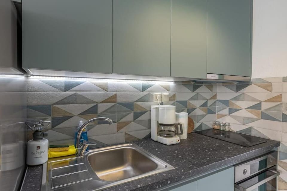 Cycladic flat with sea view and BBQ grill Apartment in Halkidiki