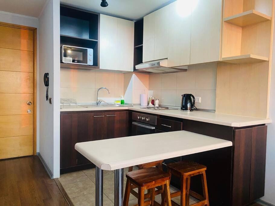 Céntrico Apartamento Frente al Metro Apartment in Santiago