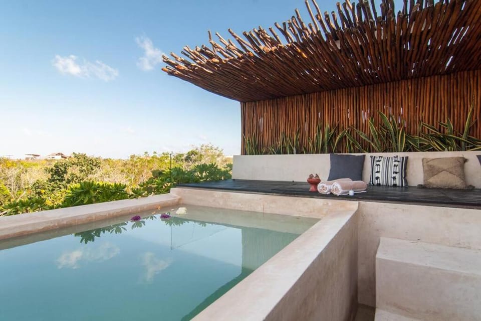 Spectacular Villa Gaia/PH/private pool Apartment in Tulum