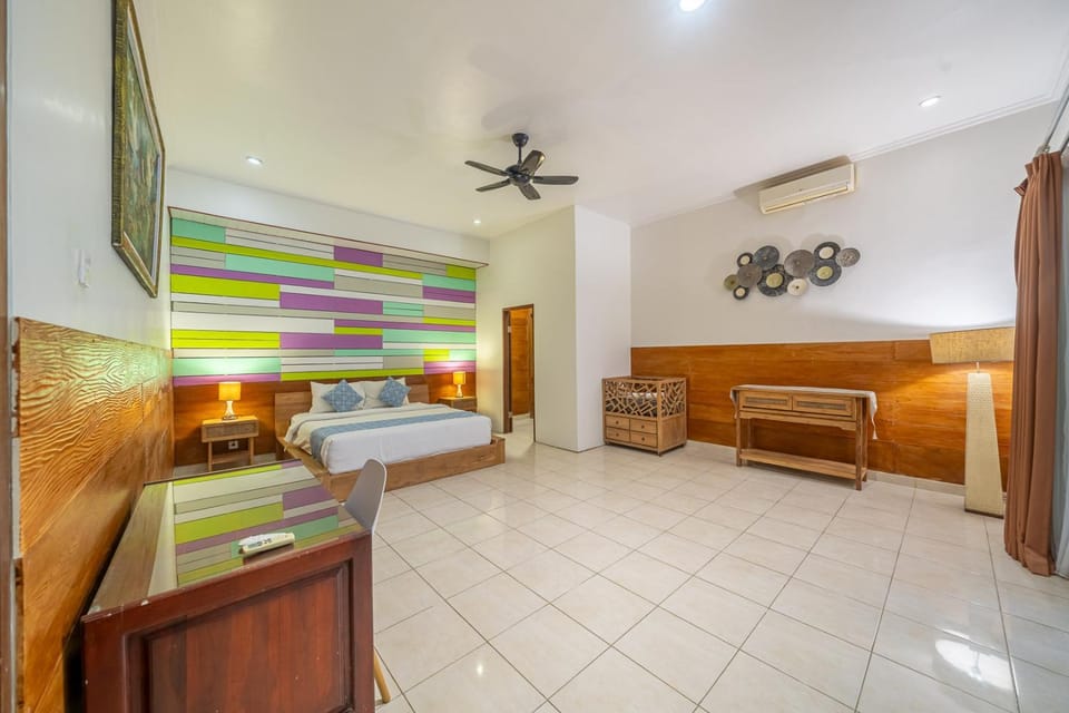 Bedroom, air conditioner