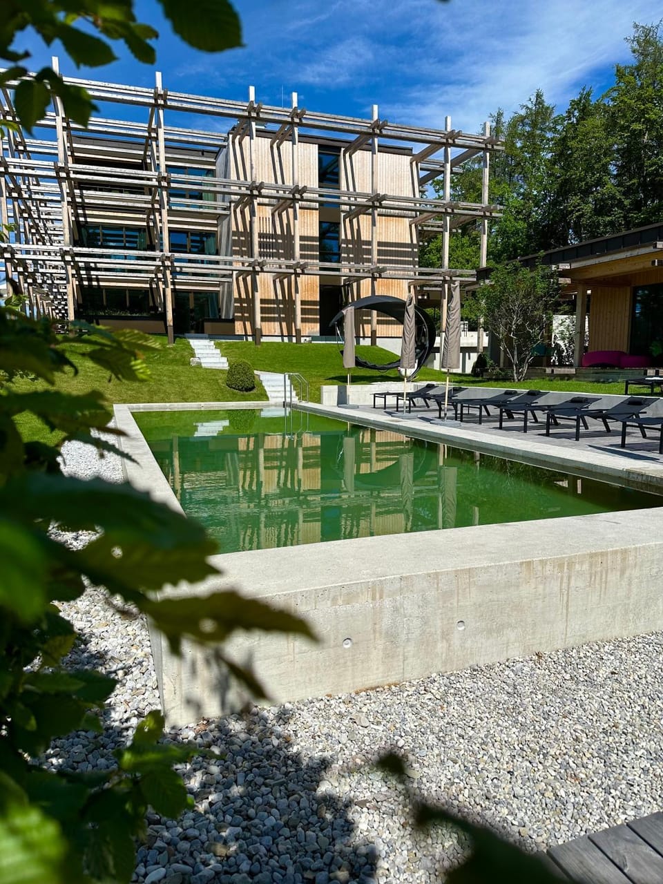 Property building, Pool view, Swimming pool