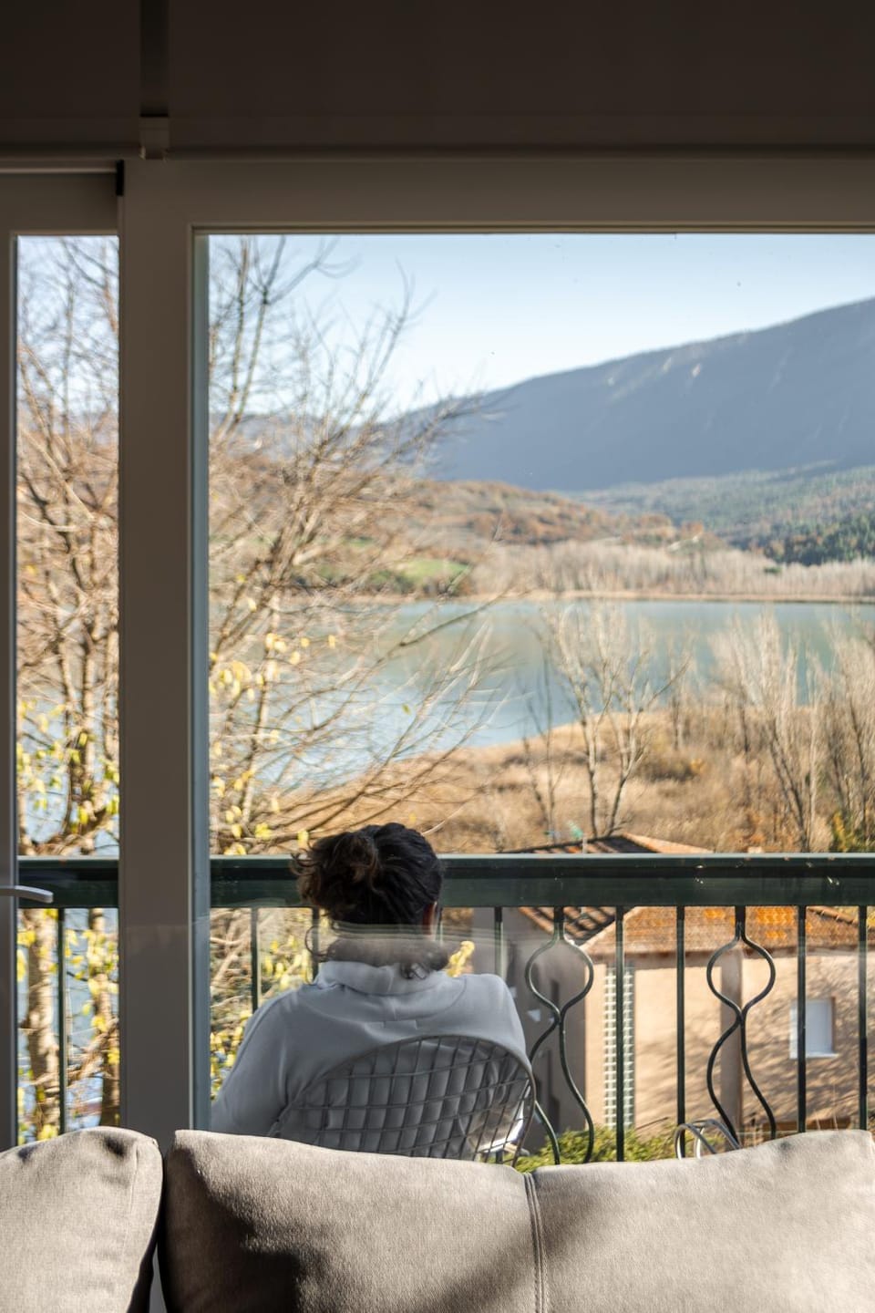 Balcony/Terrace, Lake view, Mountain view