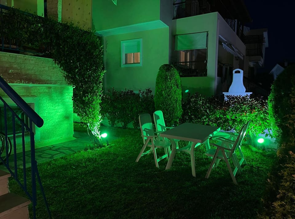 Night, Garden view