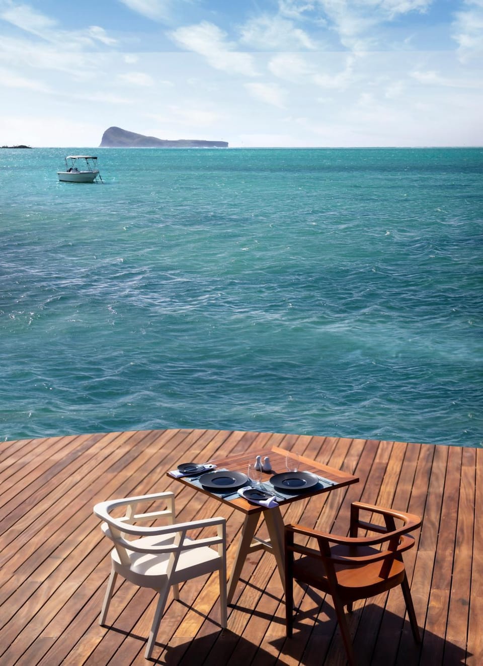Patio, Seating area, Sea view