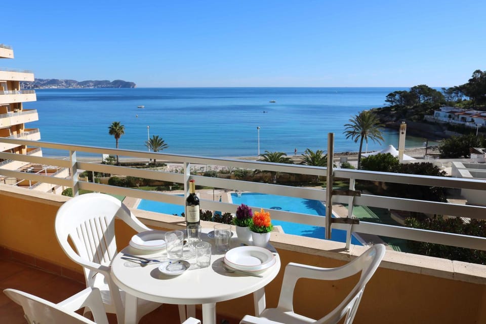 View (from property/room), Beach, Sea view, Swimming pool