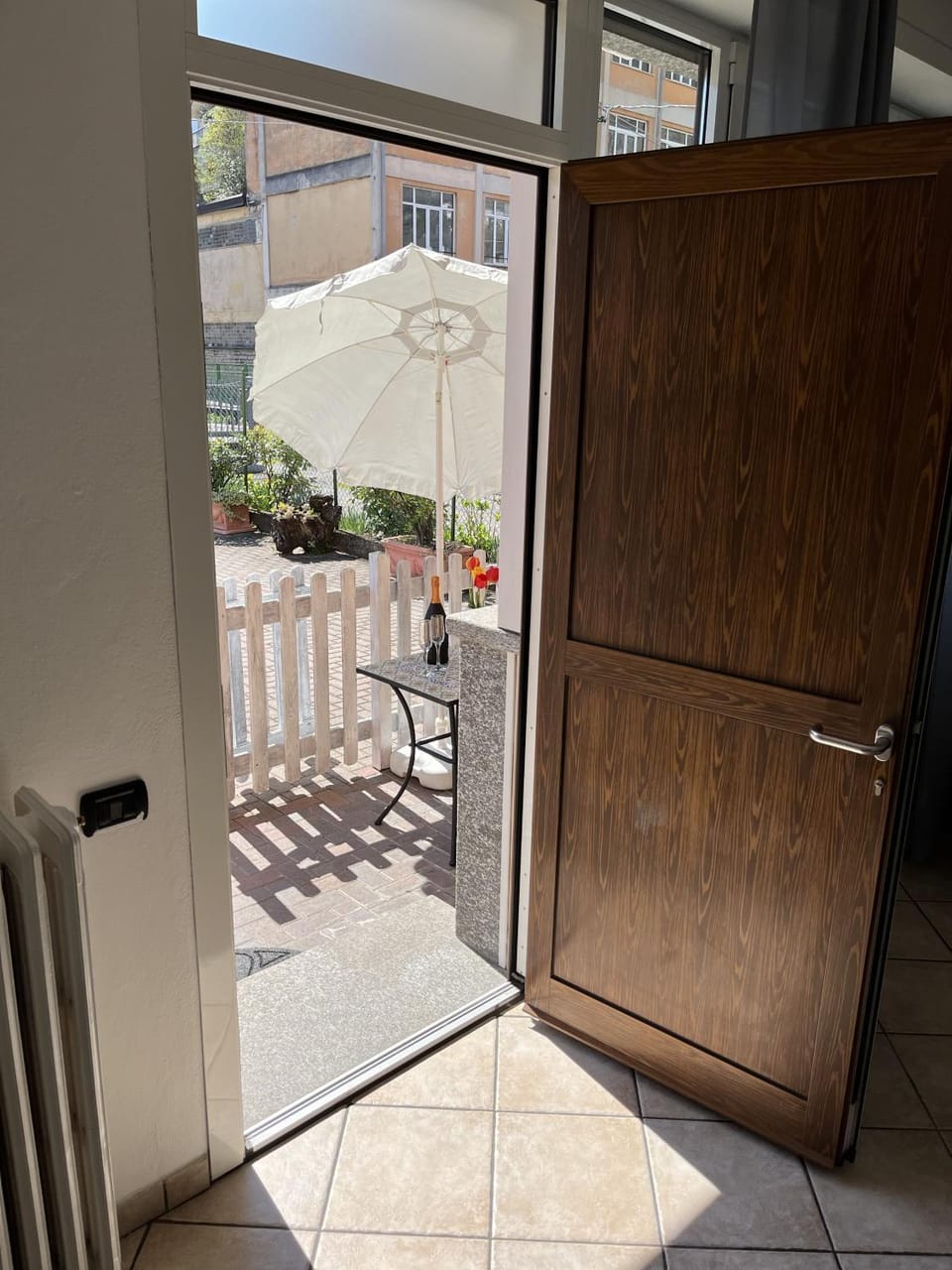 Property building, Patio, Day, View (from property/room), Balcony/Terrace