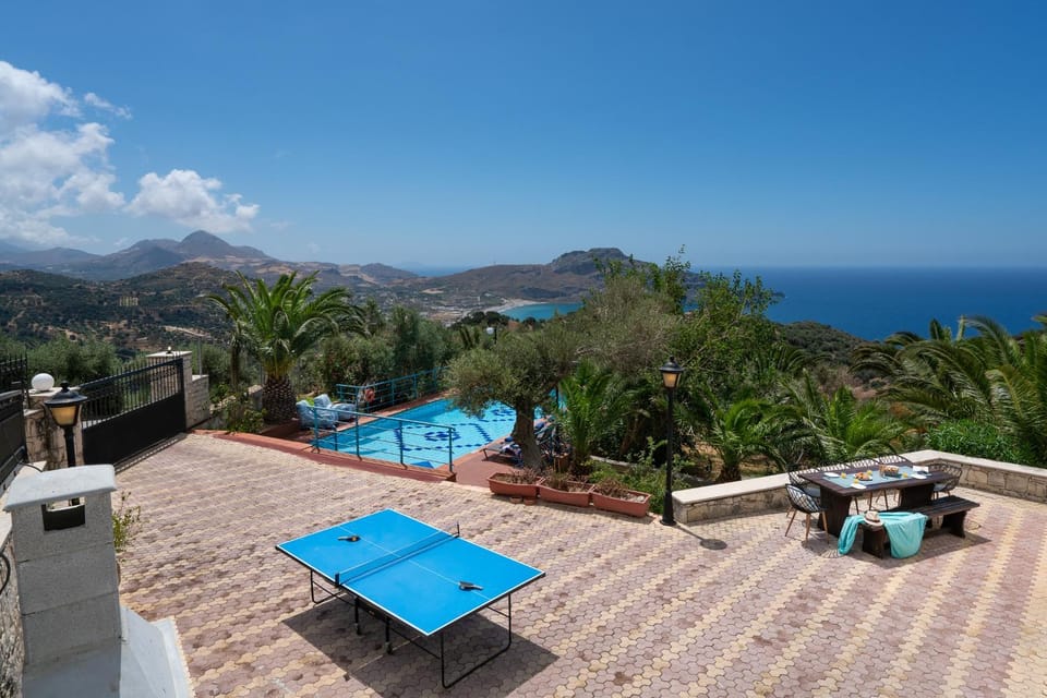 Day, Natural landscape, Mountain view, Pool view, Sea view, Swimming pool